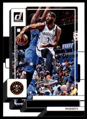 Basketball trading card of Bruce Brown with original gloss, NM-MT condition