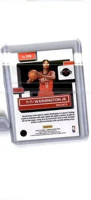 2022-23 Donruss #229 TyTy Washington Jr. Holo Laser Green - Basketball Card Single