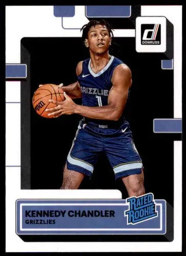 2022-23 Donruss #236 Kennedy Chandler NM-MT RC Rookie Grizzlies Rated R ID:54825 - Basketball Card Single