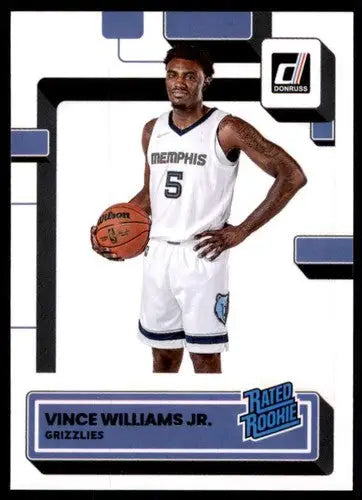 2022-23 Donruss #246 Vince Williams Jr. NM-MT RC Rookie Grizzlies Rated ID:54807 - Basketball Card Single