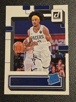 2022-23 Donruss #247 Kendall Brown - Basketball Card Single