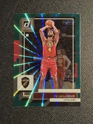 2022-23 Donruss #36 Evan Mobley Holo Laser Green - Basketball Card Single