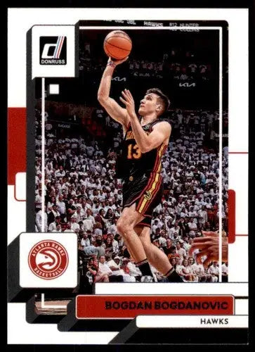2022-23 Donruss #63 Bogdan Bogdanovic NM-MT Hawks ID:57228 - Basketball Card Single