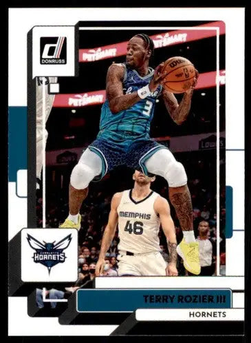 2022-23 Donruss Terry Rozier III basketball card Hornets NM-MT ID 57288