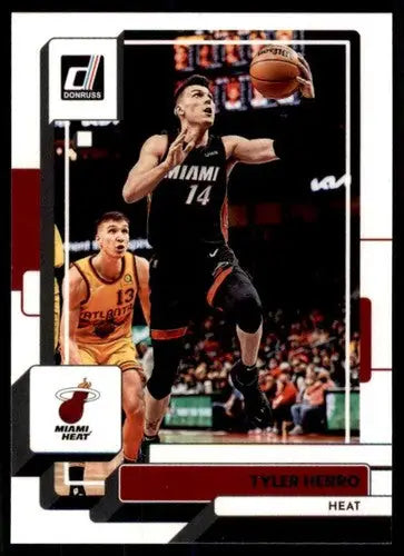 Tyler Herro basketball card from 2022-23 Donruss Original Gloss by Simply Sandoval
