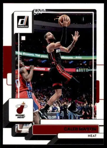 Original gloss basketball trading card featuring Caleb Martin NM-MT from 2022-23 Donruss