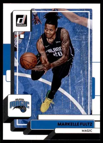 Original gloss Markelle Fultz basketball card 2022-23 Donruss NM-MT Magic ID 57226