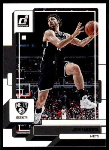 Joe Harris basketball card with original gloss from 2022-23 Donruss Nets ID 57191