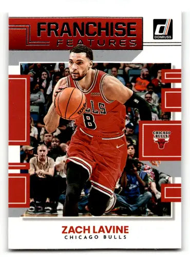 2022-23 Donruss Franchise Features #6 Zach LaVine NM-MT Bulls ID:55478 - Basketball Card Single