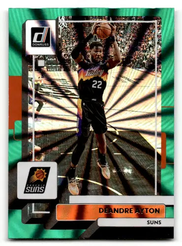 2022-23 Donruss Holo Green Laser #133 Deandre Ayton NM-MT Suns ID:57897 - Basketball Card Single