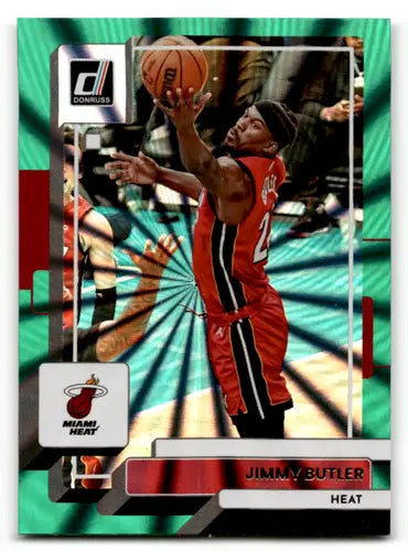2022-23 Donruss Holo Green Laser #71 Jimmy Butler NM-MT Heat ID:57896 - Basketball Card Single