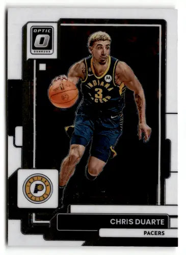 Original gloss Donruss Optic Chris Duarte basketball card 2022-23 Pacers NM-MT