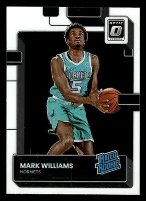 2022-23 Donruss Optic #245 Mark Williams Base RC Charlotte Hornets - Basketball Card Single