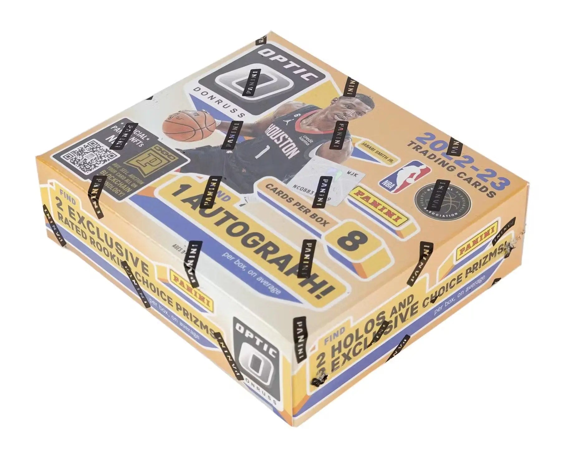 Sealed 2022-23 Donruss Optic Choice NBA Basketball Box with Choice Black Gold and Rated Rookies Signatures