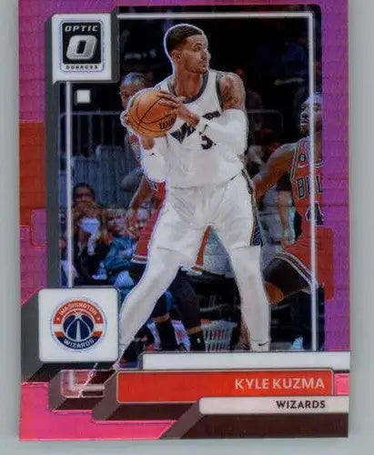 2022-23 Donruss Optic Hyper Pink #155 Kyle Kuzma NM-MT Wizards ID:55974 - Basketball Card Single