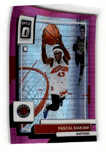 2022-23 Donruss Optic Hyper Pink #19 Pascal Siakam NM-MT Raptors ID:55976 - Basketball Card Single