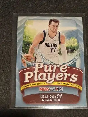2022-23 Hoops #7 Luka Doncic Pure Players - Basketball Card Single