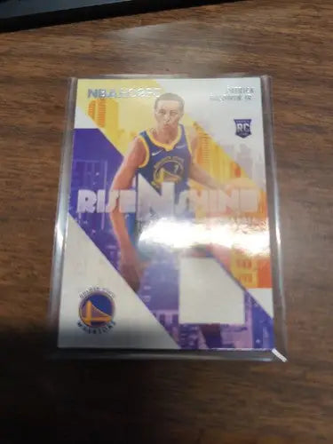 NBA Hoops Patrick Baldwin Jr rookie card featuring Golden State Warriors player