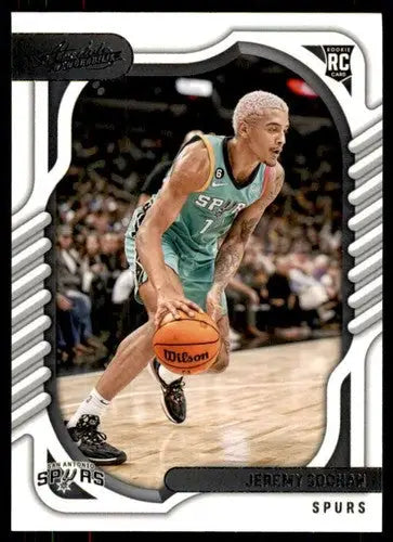 2022-23 Panini Chronicles #107 Jeremy Sochan NM-MT Spurs Absolute ID:73794 - Basketball Card Single