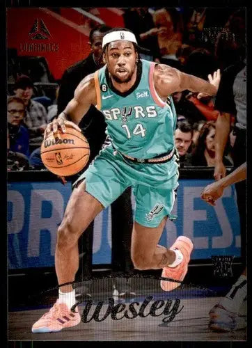 2022-23 Panini Chronicles #152 Blake Wesley NM-MT Spurs Luminance ID:73799 - Basketball Card Single