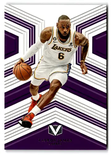2022-23 Panini Chronicles #185 LeBron James NM-MT Lakers Vertex ID:73758 - Basketball Card Single