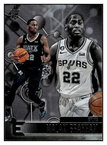 2022-23 Panini Chronicles #220 Malaki Branham NM-MT Spurs Essentials ID:73760 - Basketball Card Single