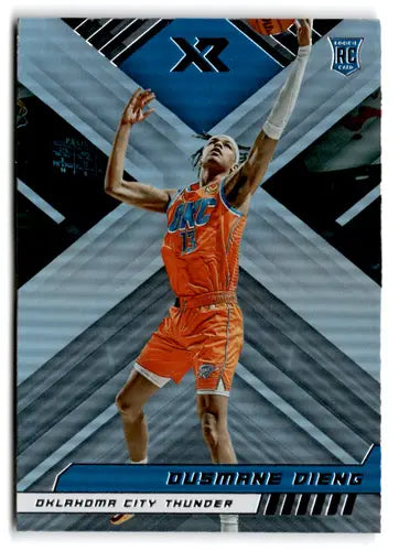 Basketball trading card featuring Ousmane Dieng from Panini Chronicles 2022-23