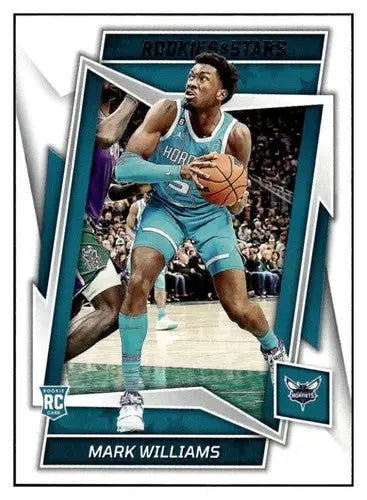 2022-23 Panini Chronicles Mark Williams basketball card with original gloss Hornets rookies