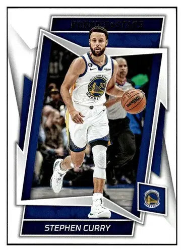 Panini Chronicles Stephen Curry basketball card with original gloss from 2022-23 collection