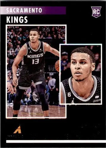 Sacramento Kings basketball card featuring Keegan Murray from Panini Chronicles 2022-23