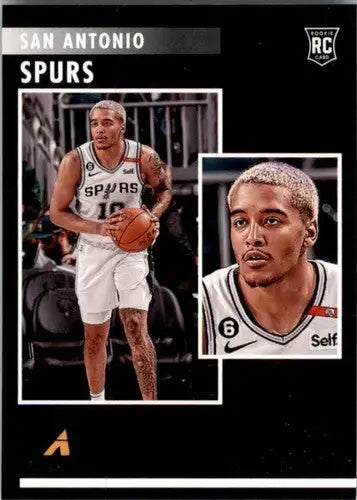 2022-23 Panini Chronicles #83 Jeremy Sochan NM-MT Spurs Pinnacle ID:73786 - Basketball Card Single