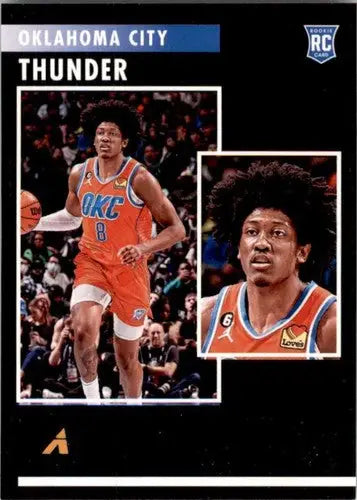 Oklahoma City Thunder rookie card Jalen Williams Panini Chronicles original gloss 2022-23