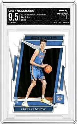 Graded Panini Chronicles Chet Holmgren 2022-23 Rookies & Stars basketball card