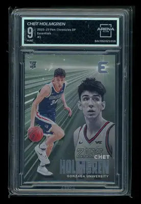 2022-23 Panini Chronicles DP Essentials Chet Holmgren #1 Basketball Arena Club 9