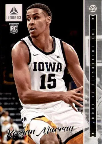 2022-23 Panini Chronicles Draft Picks Luminance #30 Keegan Murray NM-MT ID:46682 - Basketball Card Single