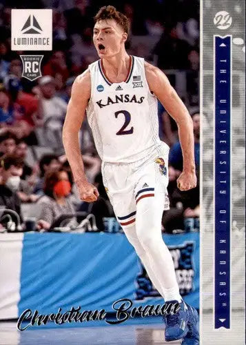 2022-23 Panini Chronicles Draft Picks Luminance #6 Christian Braun NM-M ID:46670 - Basketball Card Single