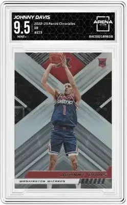 2022-23 Panini Chronicles Johnny Davis #273 XR RC Basketball Arena Club 9.5 - Basketball Card Single