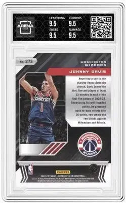 2022-23 Panini Chronicles Johnny Davis #273 XR RC Basketball Arena Club 9.5 - Basketball Card Single