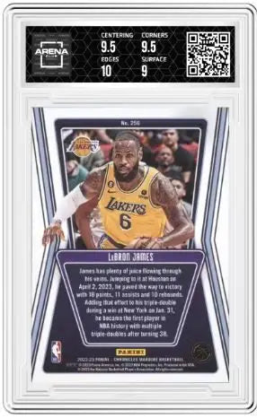 2022-23 Panini Chronicles LeBron James #256 Marquee Basketball - Basketball Card Single