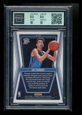 2022-23 Panini Chronicles Marquee Chet Holmgren #269 RC Basketball Arena Club 10 - Basketball Card Single