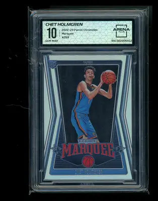 2022-23 Panini Chronicles Marquee Chet Holmgren #269 RC Basketball Arena Club 10 - Basketball Card Single