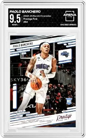 2022-23 Panini Chronicles Paolo Banchero #64 Prestige Pink Arena Club 9.5 - Basketball Card Single