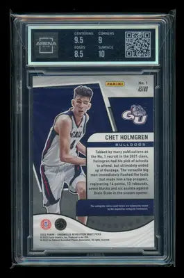 2022-23 Panini Chronicles Revolution Astro Chet Holmgren #No. 1 RC Arena Club 9 - Basketball Card Single