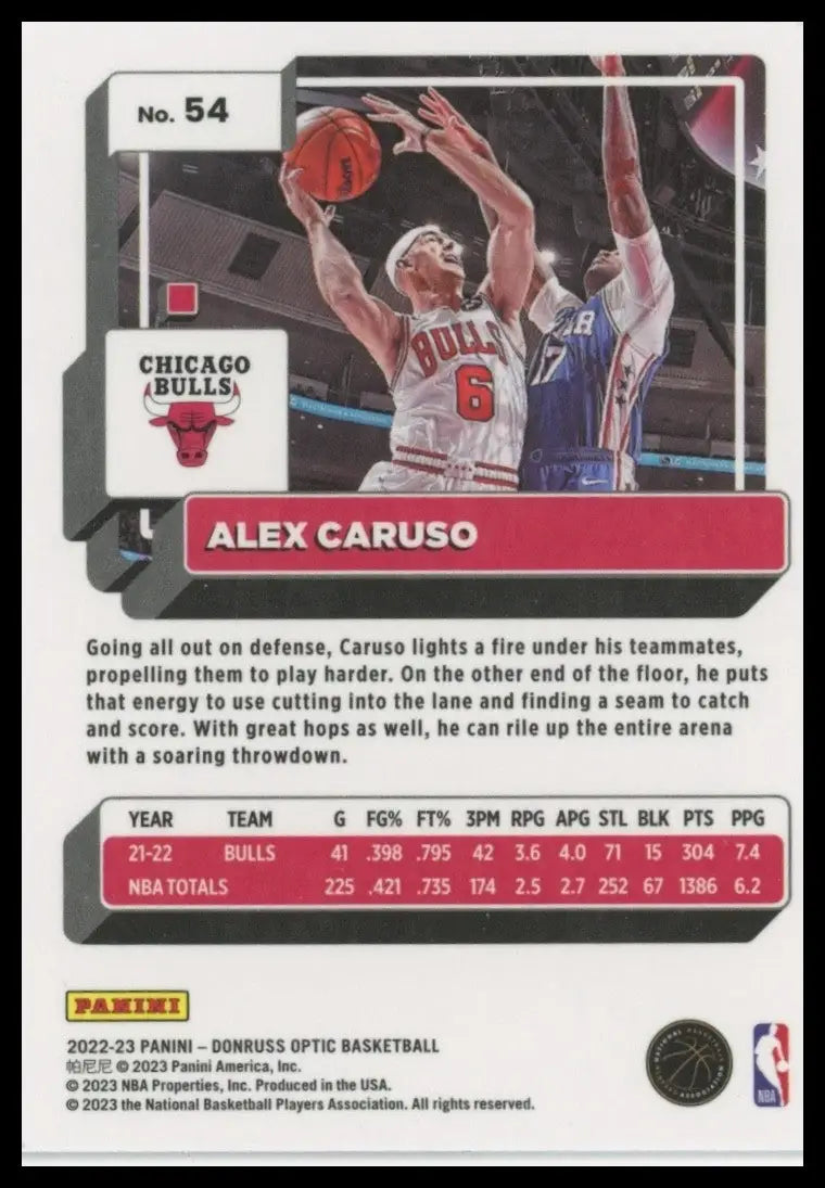 2022-23 Panini Donruss Optic - Alex Caruso #54