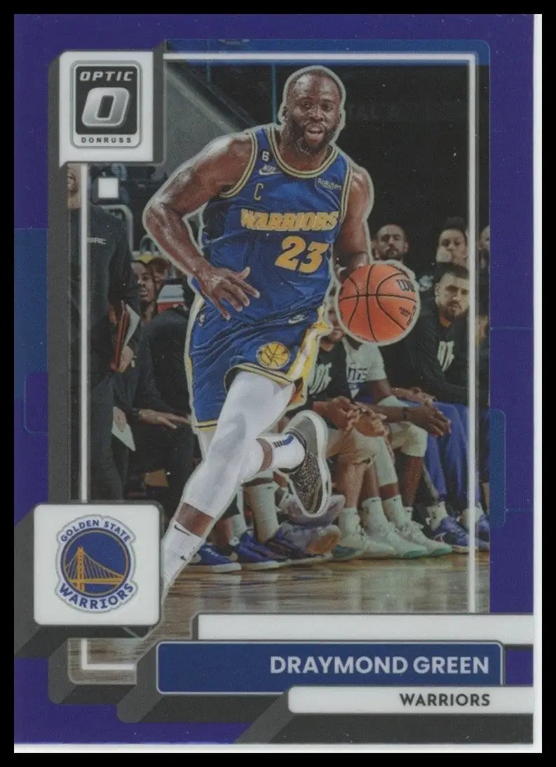 2022-23 Panini Donruss Optic - Draymond Green #79 Purple Prizm - Basketball Card Single