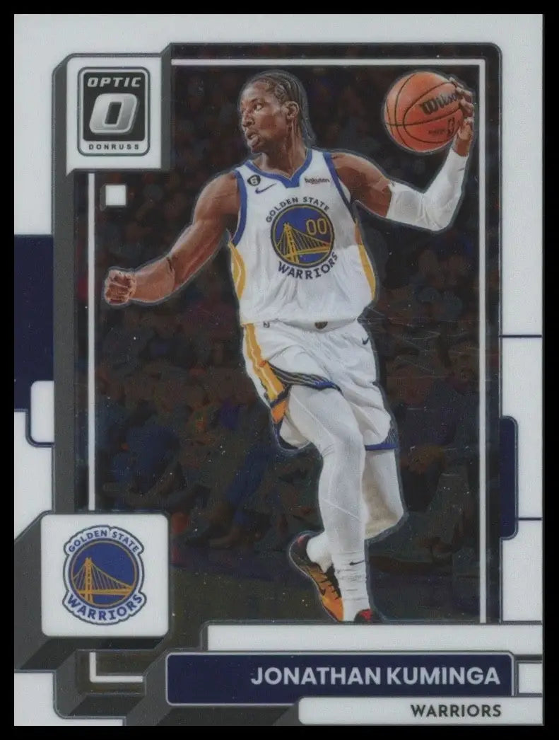 2022-23 Panini Donruss Optic Jonathan Kuminga #102 Golden State Warriors Card - Basketball Card Single