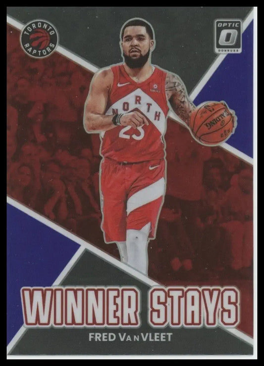 2022-23 Panini Donruss Optic - Winner Stays Fred VanVleet #6 Purple Prizm - Basketball Card Single