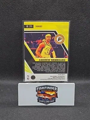 2022-23 Panini Flux - Rookies Andrew Nembhard #244 Red Cracked Ice Prizm (RC) - Basketball Card Single