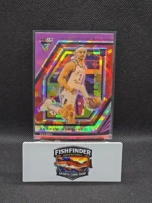 2022-23 Panini Flux - Rookies Andrew Nembhard #244 Red Cracked Ice Prizm (RC) - Basketball Card Single