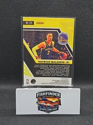 2022-23 Panini Flux - Rookies Patrick Baldwin Jr. #246 Red Cracked Ice Prizm... - Basketball Card Single